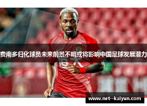 费南多归化球员未来前景不明或将影响中国足球发展潜力 费南多归化球员未来前景不明或将影响中国足球发展潜力